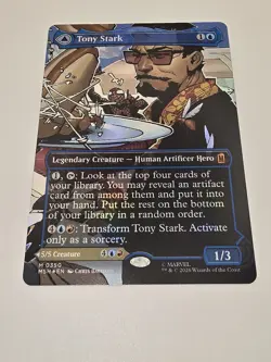 Tony Stark (Borderless) (0350) Marvel Super Heroes Foil - Image 1
