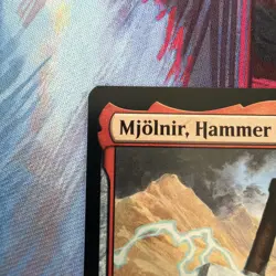 Mjolnir, Hammer of Thor Marvel Super Heroes MTG NM Non Foil - Image 3
