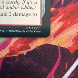 Mjolnir, Hammer of Thor Marvel Super Heroes MTG NM Non Foil - Image 5