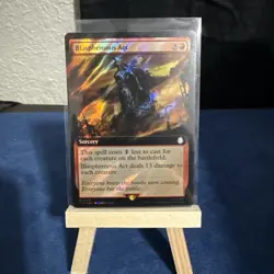 Blasphemous Act MTG SURGE FOIL UNIVERSES BEYOND: FALLOUT SET - Image 1