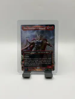 MTG, Thor Guardian of Midgard (Borderless) 503 Marvel Super Heroes Regular - Image 1