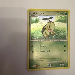Pokemon Turtwig DP01 Black Star Diamond & Pearl Promo - Image 3