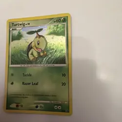 Pokemon Turtwig DP01 Black Star Diamond & Pearl Promo - Image 4