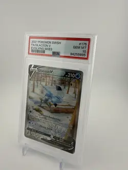 2021 Pokemon Glaceon V (Alternate Full Art) 175/203 PSA 10 - Image 4