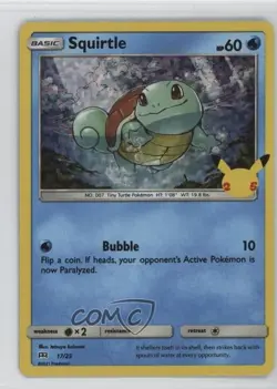 Squirtle Pokemon Sword & Shield McDonald's Collection #17 - Image 1