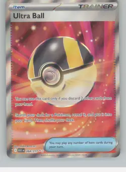 Ultra Ball 264/217 Ultra Rare Ascended Heroes Pokemon Holo Near Mint - Image 1