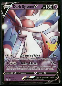Dark Sylveon V SWSH134 Holo Promo Sword & Shield Promo Pokemon Near Mint - Image 1