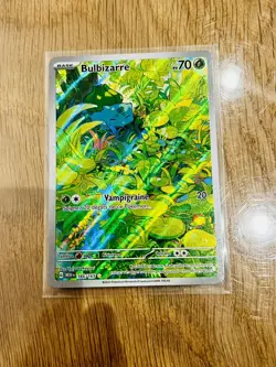 Bulbizarre 166/165 - Carte Pokemon AR - 151 MEW FR - VF - NM - Image 2