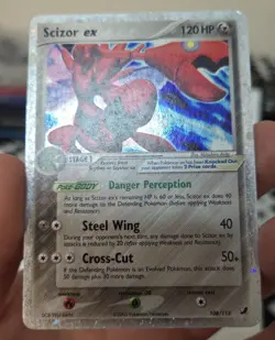 Scizor ex 108/115 EX Holon Phantoms Holo Ultra Rare 120 HP ENG 2005 - Image 5