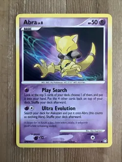 Abra - 69/123 - Common - Pokemon Mysterious Treasures NM - Image 1