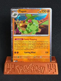 Flygon (Cosmos Holo) 053/094 Holo Rare Blister Exclusives Pokemon Holo Near Mint - Image 1