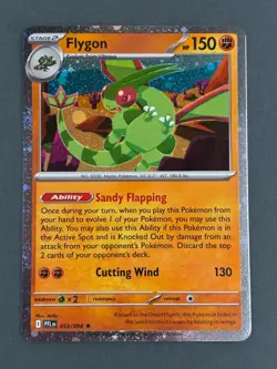 Flygon (Cosmos Holo) 053/094 Holo Rare Blister Exclusives Pokemon Holo Near Mint - Image 4