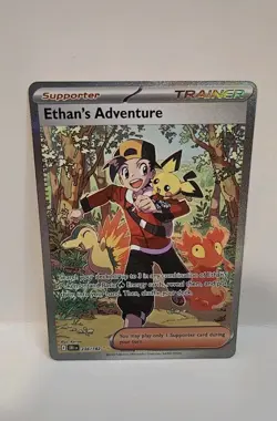 Pokemon TCG Ethan's Adventure 236/182 Sv10: Destined Rivals Holo - Image 1