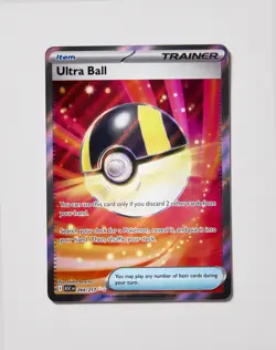 Ultra Ball 264/217 Ultra Rare Ascended Heroes Pokemon Holo Near Mint - Image 1