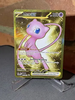 Pokemon TCG Mew EX (Gold) 205/165 SV 151 Scarlet & Violet Hyper Rare Holo NM - Image 1