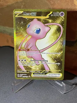 Pokemon TCG Mew EX (Gold) 205/165 SV 151 Scarlet & Violet Hyper Rare Holo NM - Image 2