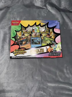 Pokemon TCG Mega Evolution Ascended Heroes First partners deluxe pin collection - Image 1