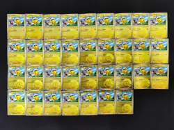 2025 Pokemon TCG S.Chinese Poke Ball Gem Pack #0702/09 Captain Pikachu Lot*34 - Image 1