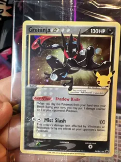 Greninja Gold Star SEALED Pokemon Promo SWSH144 Mint - Image 3
