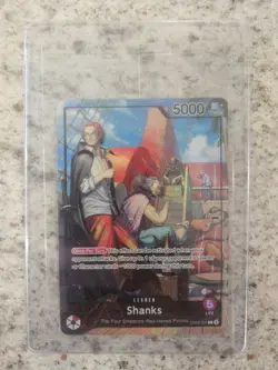 Shanks (2025 PSA Magazine Promo) OP09-001 One Piece Promotion Cards Foil sealed - Image 3