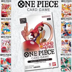 One Piece x Round1 Promo Card pack Presale Rare! LuffyU (1 Pack) July 20 ship! - Image 1