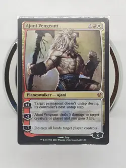 Ajani Vengeant - Foil NM Duel Decks Small Seller 📦 Fast Free Shipping - Image 1