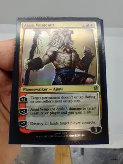 Ajani Vengeant - Foil NM Duel Decks Small Seller 📦 Fast Free Shipping - Image 2
