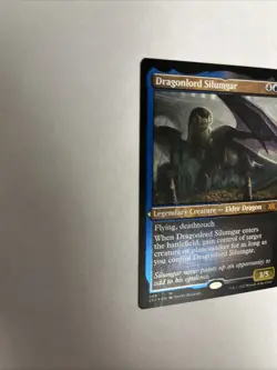 Dragonlord Silumgar Foil Etched Double Masters 2022 LP MTG - Image 5