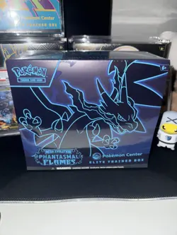 NEW SEALED Pokemon TCG Mega Evolutions Phantasmal Flames Pokemon Center ETB - Image 1