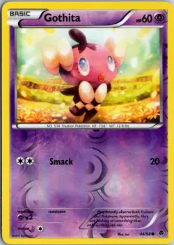 Gothita 44/98 Common Emerging Powers Pokemon Reverse Holo Near Mint - Image 1
