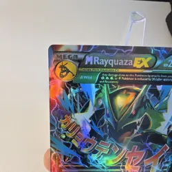 M Rayquaza EX 61/108 Roaring Skies 2015 English Ultra Rare Holo Full Art - Image 3