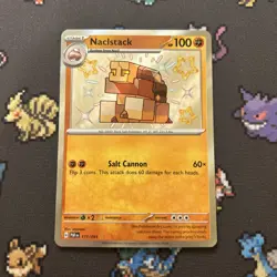 Naclstack 177/091 NM -Baby Shiny Pokemon Card- Paldean Fates (2z) - Image 1