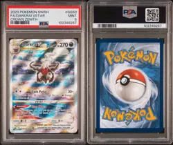 PSA 9 MINT Darkrai VSTAR GG50/GG70 Crown Zenith Galarian Gallery Pokemon - Image 2