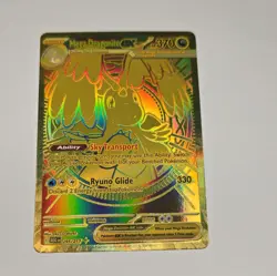 GOLD Mega Dragonite EX 295/217 Ascended Heroes Secret Rare FA Holo EN - Image 2