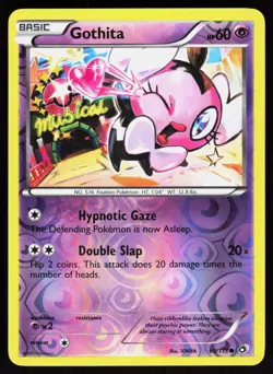 Legendary Treasures Gothita (69) 69/113 Common Pokemon Reverse Holo NM/M - Image 1