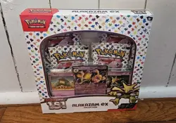 Pokemon TCG Scarlet & Violet 151 Alakazam ex Collection Box Promo Booster - Image 1