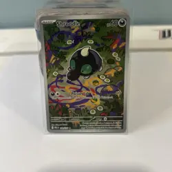 Shroodle 149/132 Illustration Rare ME01: Mega Evolution Holo LP Pokemon TCG - Image 1