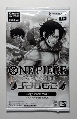 [9 Available] One Piece TCG [Sealed] [Judge Pack] [Vol.6] - Image 1