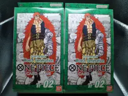 One Piece TCG Worst Generation Starter Deck ST-02 English Lot of 2 - Image 1