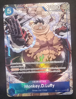 Monkey D. Luffy OP11-058 Treasure Rare Alt Art Op13 Tr - Image 1