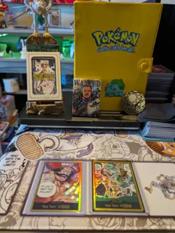 One Piece TCG English Gold DON! Set - Gol D. Roger OP13 & Egghead Island OP14 NM - Image 1