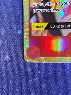 One Piece TCG Fire Fist OP03-018 Alternate Art Rare Pillars of Strength English - Image 2