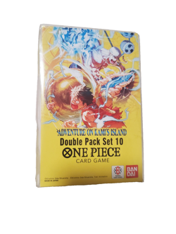 One Piece ENG Double Pack Set Vol.10 DP-10 Adventure on Kami's Island - Image 1