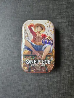 Monkey D Luffy - One Piece TCG - OP-13 Pack Tin - Factory Sealed - Image 1