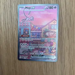Mew ex - SVP053 - Pokemon Scarlet & Violet Promo Ultra Rare Holo Card NM - Image 1