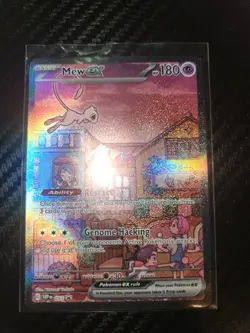 Mew ex - SVP053 - Pokemon Scarlet & Violet Promo Ultra Rare Holo Card NM - Image 3