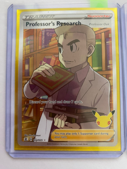 x2 Professors Research 024/025 Full Art Trainer Pokemon: Celebrations NM/M - Image 2