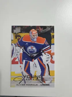 2025-26 Upper Deck Series 1 - Young Guns Olivier Rodrigue #203 (RC) - Image 1