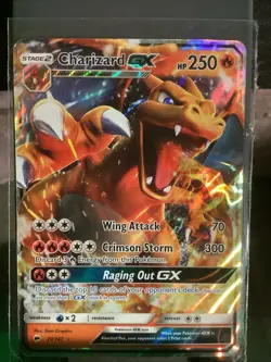 Pokemon TCG Charizard GX Ultra Rare Card 20/147 Burning Shadows - Image 1
