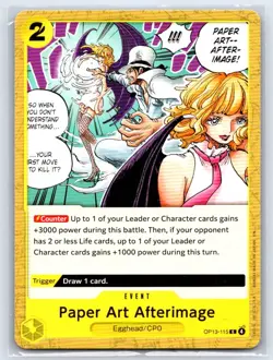 Paper Art Afterimage C Carrying On His Will: 3rd Anniversary Tournament Cards OP - Image 1